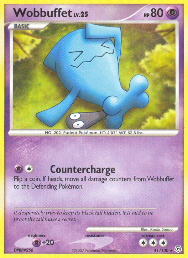 Wobbuffet (41/130) [Diamond & Pearl: Base Set] - Card Brawlers | Quebec | Canada | Yu-Gi-Oh!