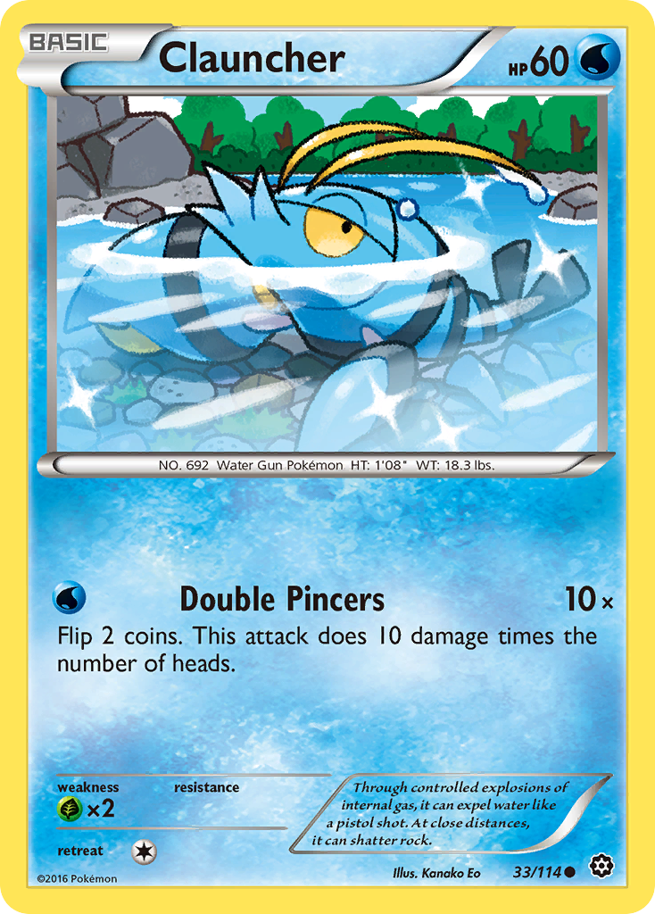 Clauncher (33/114) [XY: Steam Siege] - Card Brawlers | Quebec | Canada | Yu-Gi-Oh!