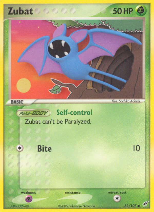 Zubat (83/107) [EX: Deoxys] - Card Brawlers | Quebec | Canada | Yu-Gi-Oh!