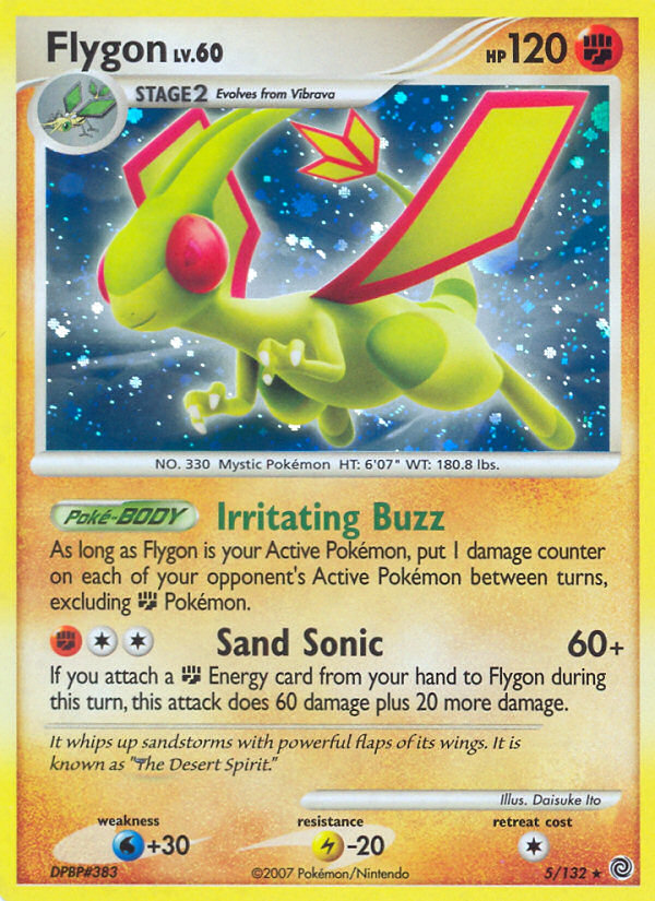Flygon (5/132) [Diamond & Pearl: Secret Wonders] - Card Brawlers | Quebec | Canada | Yu-Gi-Oh!