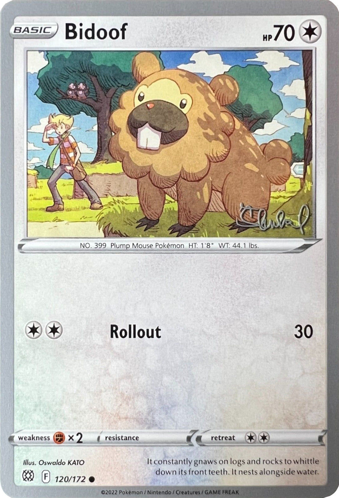 Bidoof (120/172) (ADP - Ondrej Skubal) [World Championships 2022] - Card Brawlers | Quebec | Canada | Yu-Gi-Oh!