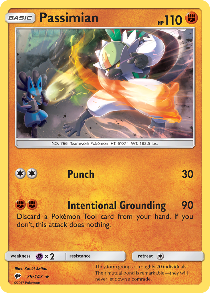 Passimian (79/147) [Sun & Moon: Burning Shadows] - Card Brawlers | Quebec | Canada | Yu-Gi-Oh!