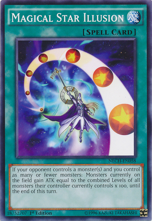 Magical Star Illusion [NECH-EN058] Common - Yu-Gi-Oh! - Card Brawlers | Quebec | Canada |