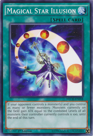 Magical Star Illusion [NECH-EN058] Common - Card Brawlers | Quebec | Canada | Yu-Gi-Oh!