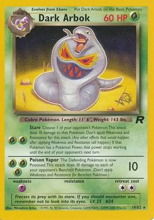 Dark Arbok (19/82) (W Stamped Promo) [Team Rocket Unlimited] - Card Brawlers | Quebec | Canada | Yu-Gi-Oh!
