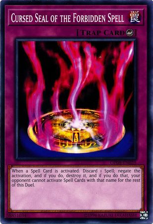 Cursed Seal of the Forbidden Spell [OP08-EN025] Common - Card Brawlers | Quebec | Canada | Yu-Gi-Oh!