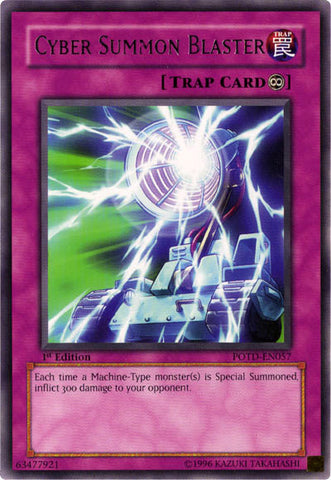 Cyber Summon Blaster [POTD-EN057] Rare - Card Brawlers | Quebec | Canada | Yu-Gi-Oh!