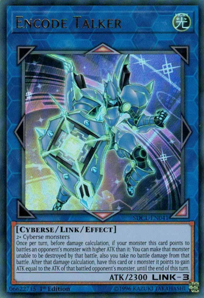 Encode Talker [SDCL-EN041] Ultra Rare - Yu-Gi-Oh! - Card Brawlers | Quebec | Canada |