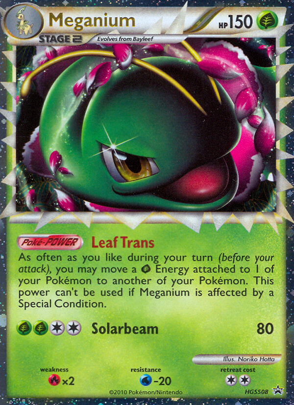 Meganium (HGSS08) [HeartGold & SoulSilver: Black Star Promos] - Card Brawlers | Quebec | Canada | Yu-Gi-Oh!