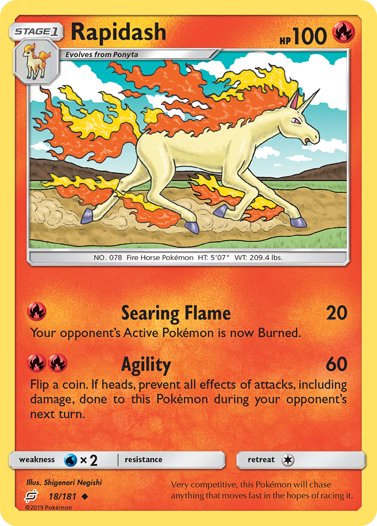 Rapidash (18/181) [Sun & Moon: Team Up] - Card Brawlers | Quebec | Canada | Yu-Gi-Oh!