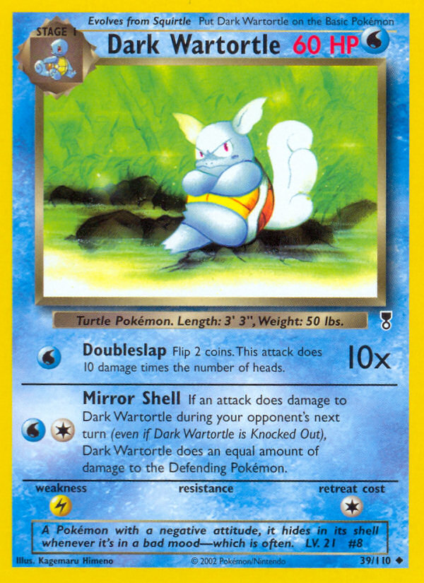 Dark Wartortle (39/110) [Legendary Collection] - Card Brawlers | Quebec | Canada | Yu-Gi-Oh!