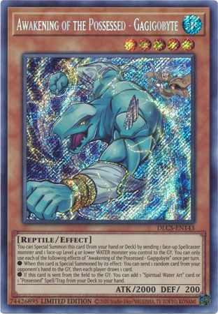 Awakening of the Possessed - Gagigobyte [DLCS-EN143] Secret Rare - Card Brawlers | Quebec | Canada | Yu-Gi-Oh!