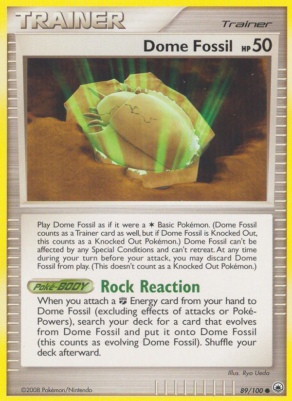 Dome Fossil (89/100) [Diamond & Pearl: Majestic Dawn] - Card Brawlers | Quebec | Canada | Yu-Gi-Oh!