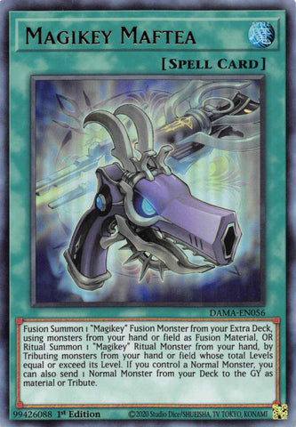 Magikey Maftea [DAMA-EN056] Ultra Rare - Card Brawlers | Quebec | Canada | Yu-Gi-Oh!