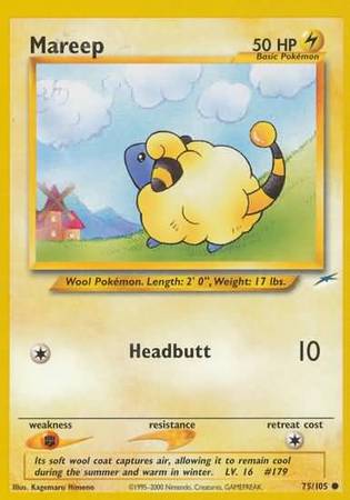 Mareep (75/105) [Neo Destiny Unlimited] - Card Brawlers | Quebec | Canada | Yu-Gi-Oh!