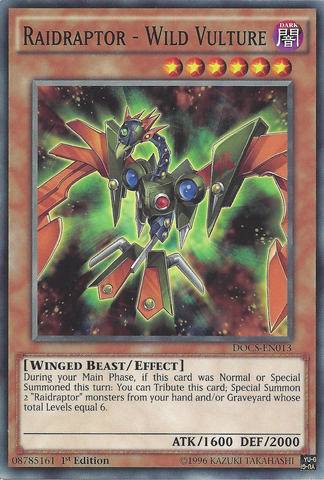 Raidraptor - Wild Vulture [DOCS-EN013] Common - Card Brawlers | Quebec | Canada | Yu-Gi-Oh!