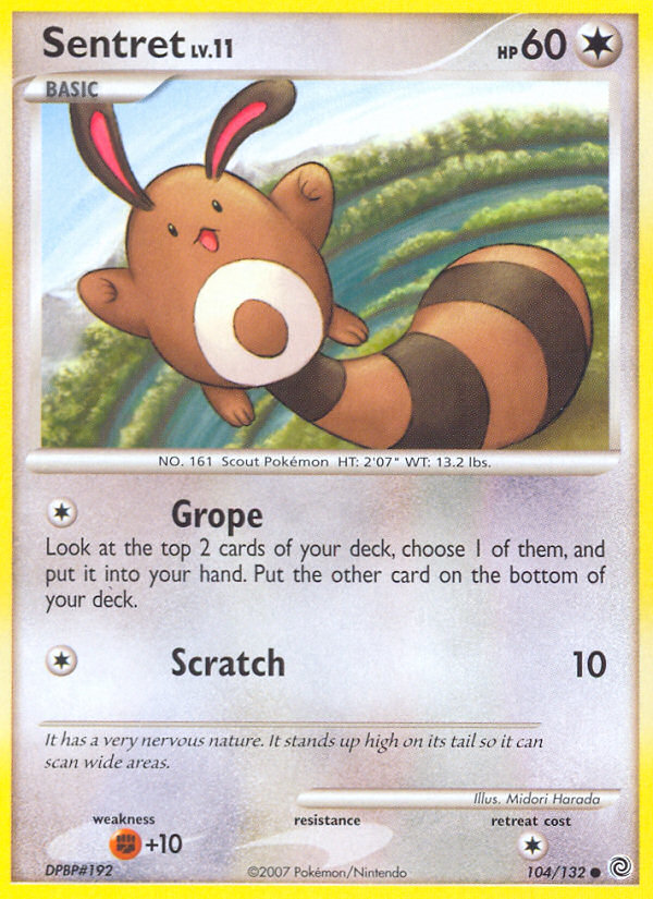 Sentret (104/132) [Diamond & Pearl: Secret Wonders] - Card Brawlers | Quebec | Canada | Yu-Gi-Oh!