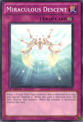 Miraculous Descent [SDLS-EN037] Common - Yu-Gi-Oh! - Card Brawlers | Quebec | Canada |