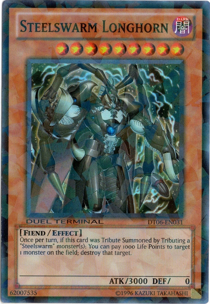 Steelswarm Longhorn [DT06-EN031] Super Rare - Yu-Gi-Oh! - Card Brawlers | Quebec | Canada |