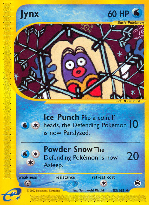 Jynx (83/165) [Expedition: Base Set] - Card Brawlers | Quebec | Canada | Yu-Gi-Oh!