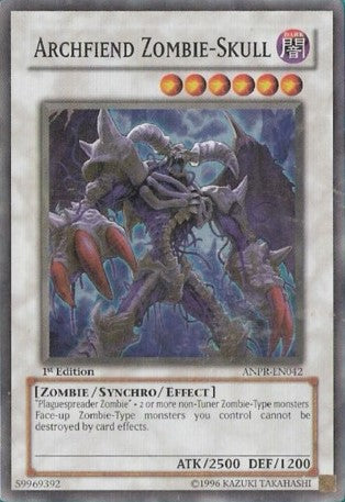 Archfiend Zombie-Skull [ANPR-EN042] Super Rare - Card Brawlers | Quebec | Canada | Yu-Gi-Oh!