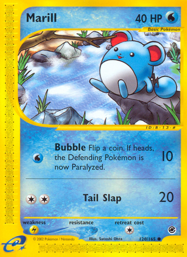 Marill (120/165) [Expedition: Base Set] - Card Brawlers | Quebec | Canada | Yu-Gi-Oh!