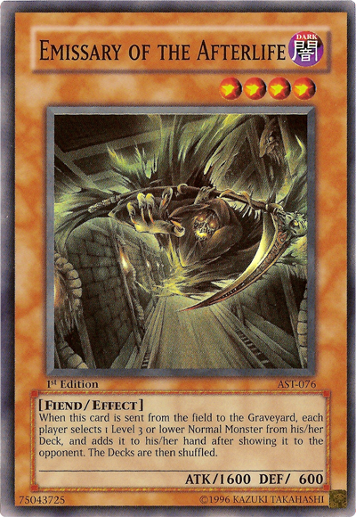 Emissary of the Afterlife [AST-076] Super Rare - Card Brawlers | Quebec | Canada | Yu-Gi-Oh!