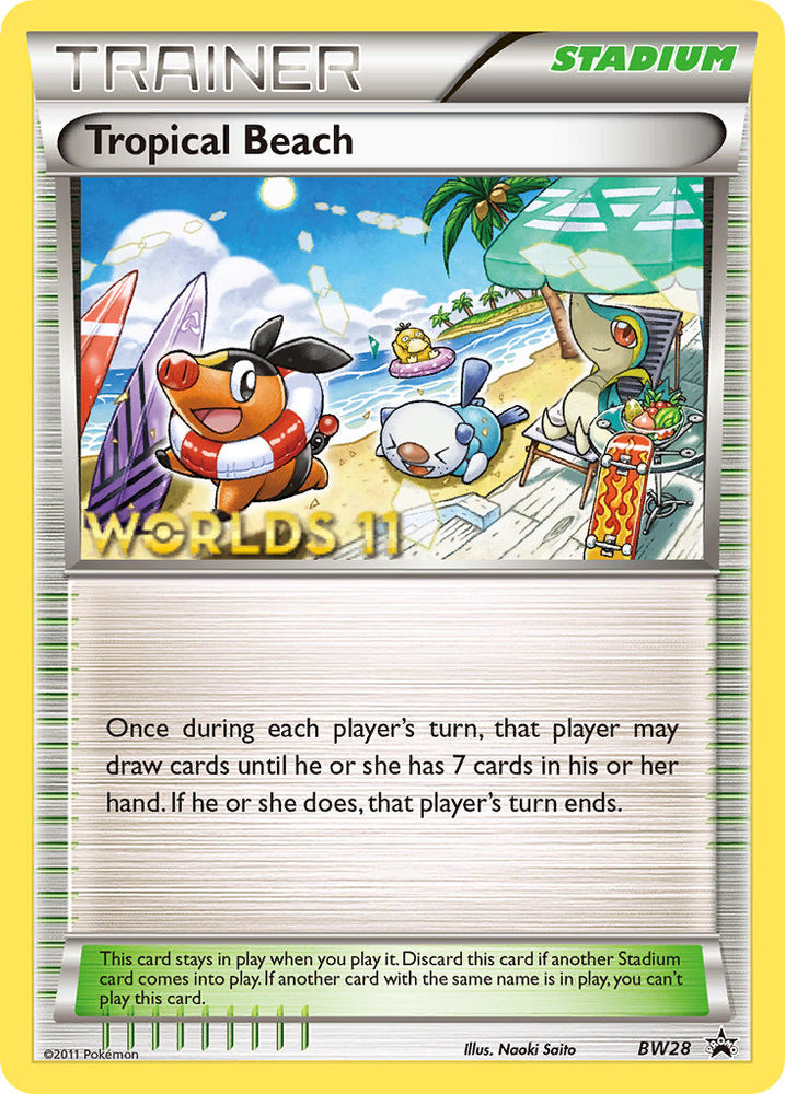 Tropical Beach (BW28) (Finalist) [Black & White: Black Star Promos] - Card Brawlers | Quebec | Canada | Yu-Gi-Oh!