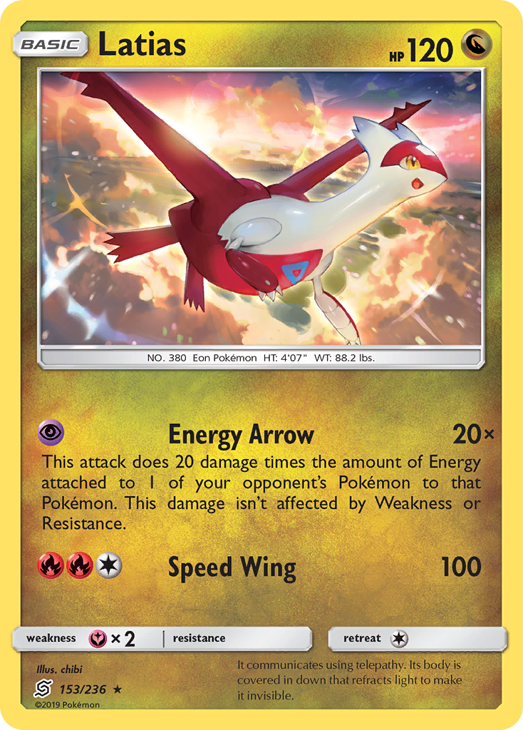 Latias (153/236) [Sun & Moon: Unified Minds] - Card Brawlers | Quebec | Canada | Yu-Gi-Oh!