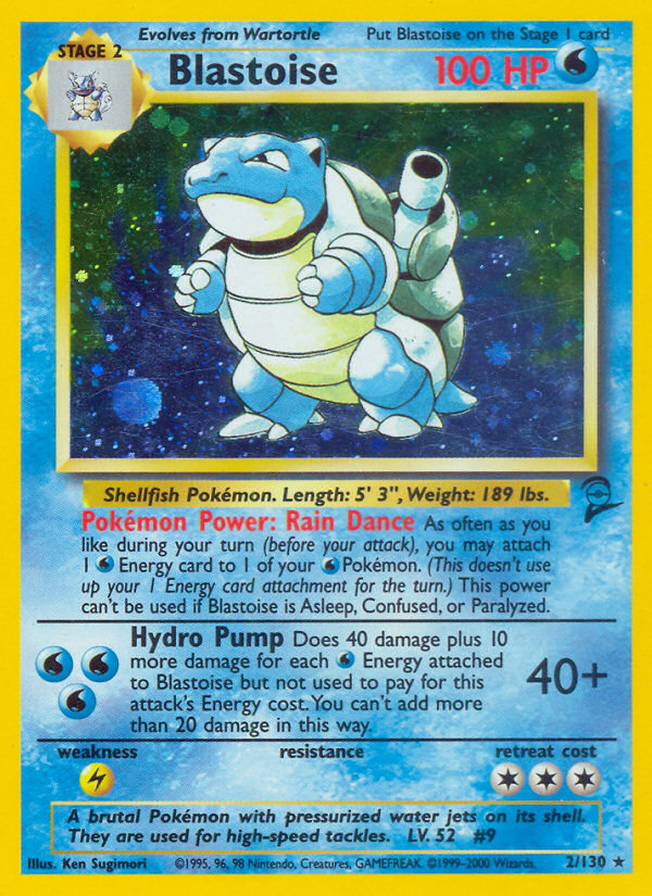 Blastoise (2/130) [Base Set 2] - Card Brawlers | Quebec | Canada | Yu-Gi-Oh!