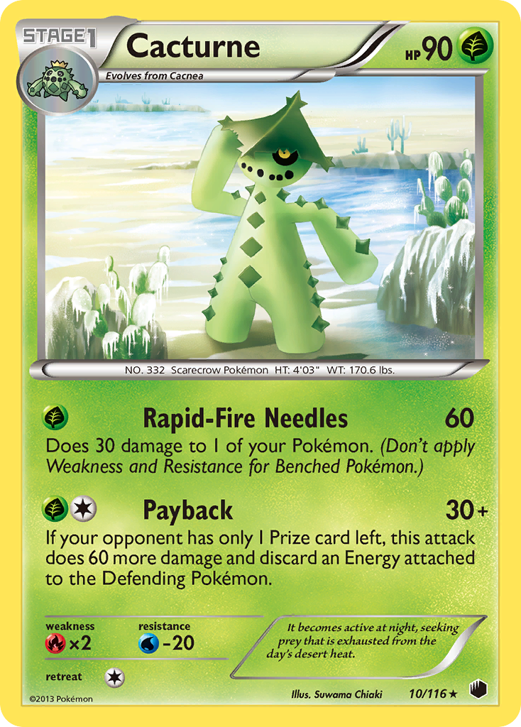 Cacturne (10/116) [Black & White: Plasma Freeze] - Card Brawlers | Quebec | Canada | Yu-Gi-Oh!