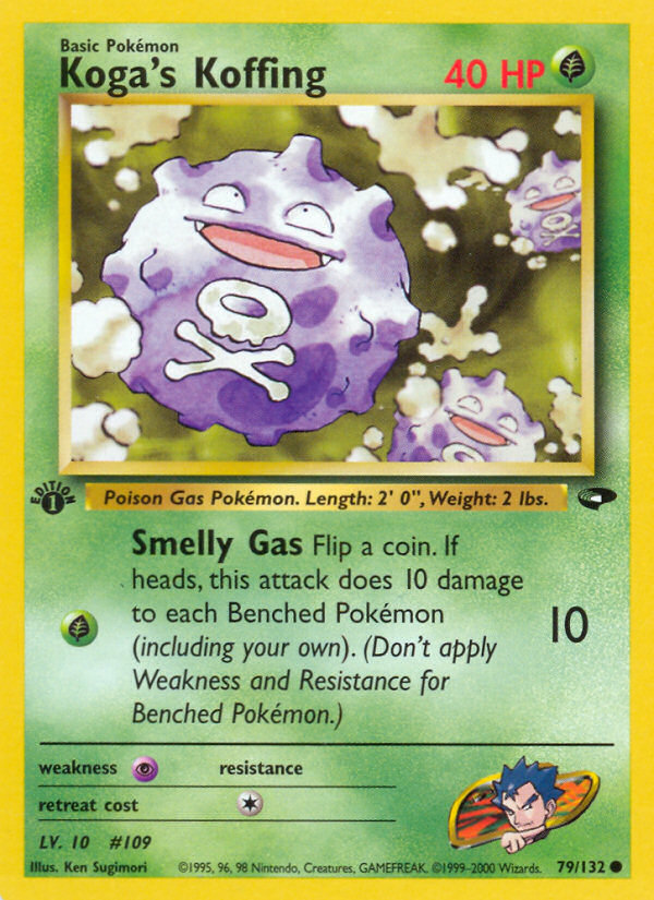 Koga's Koffing (79/132) [Gym Challenge 1st Edition] - Card Brawlers | Quebec | Canada | Yu-Gi-Oh!