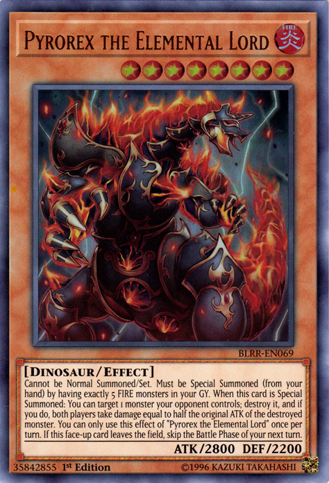 Pyrorex the Elemental Lord [BLRR-EN069] Ultra Rare - Card Brawlers | Quebec | Canada | Yu-Gi-Oh!