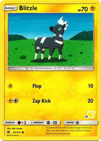 Blitzle (81/214) (Pikachu Stamp #19) [Battle Academy 2020] - Card Brawlers | Quebec | Canada | Yu-Gi-Oh!