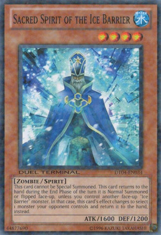 Sacred Spirit of the Ice Barrier [DT04-EN034] Common - Card Brawlers | Quebec | Canada | Yu-Gi-Oh!