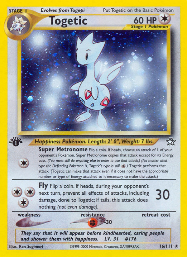 Togetic (16/111) [Neo Genesis 1st Edition] - Card Brawlers | Quebec | Canada | Yu-Gi-Oh!
