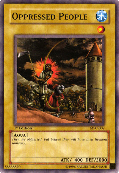 Oppressed People [MFC-002] Common - Card Brawlers | Quebec | Canada | Yu-Gi-Oh!