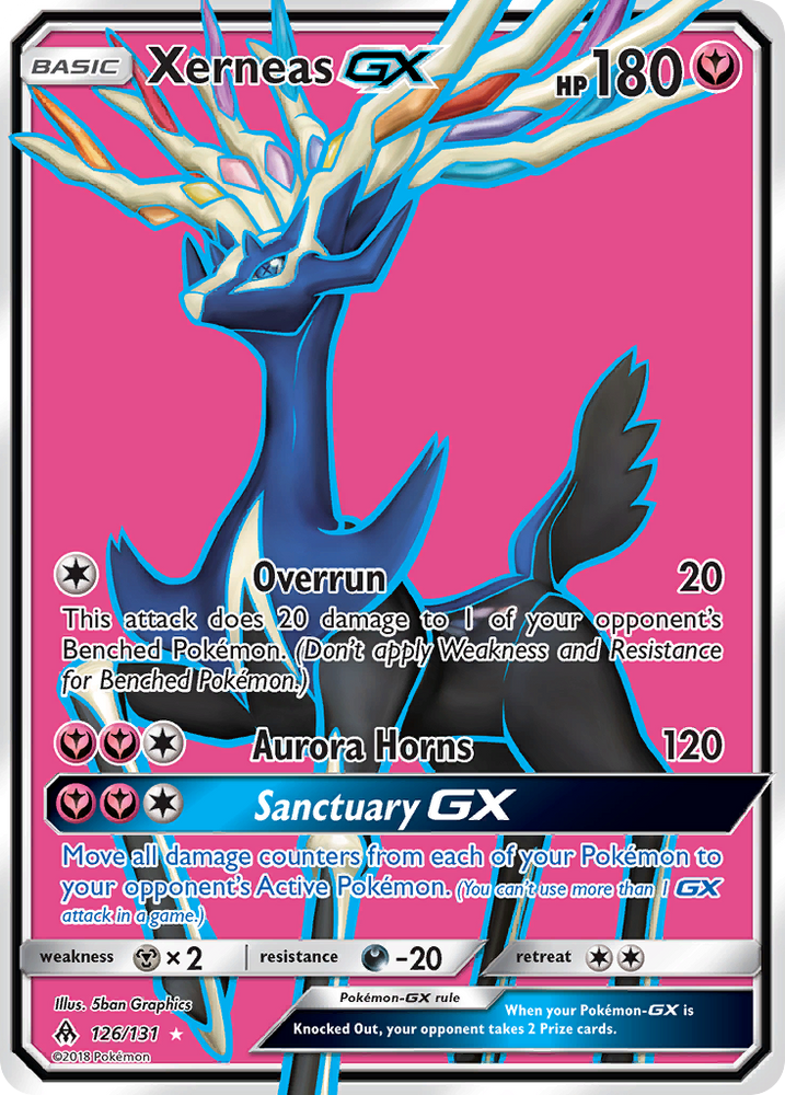 Xerneas GX (126/131) [Sun & Moon: Forbidden Light] - Card Brawlers | Quebec | Canada | Yu-Gi-Oh!