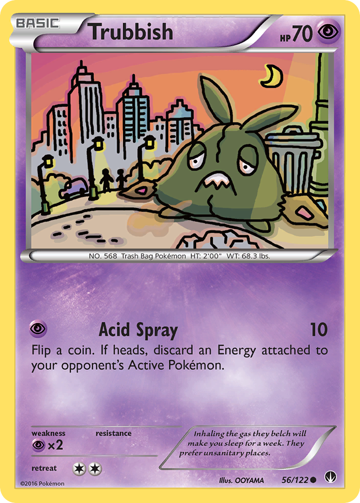 Trubbish (56/122) [XY: BREAKpoint] - Card Brawlers | Quebec | Canada | Yu-Gi-Oh!
