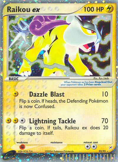 Raikou ex (92/95) [EX: Team Magma vs Team Aqua] - Card Brawlers | Quebec | Canada | Yu-Gi-Oh!