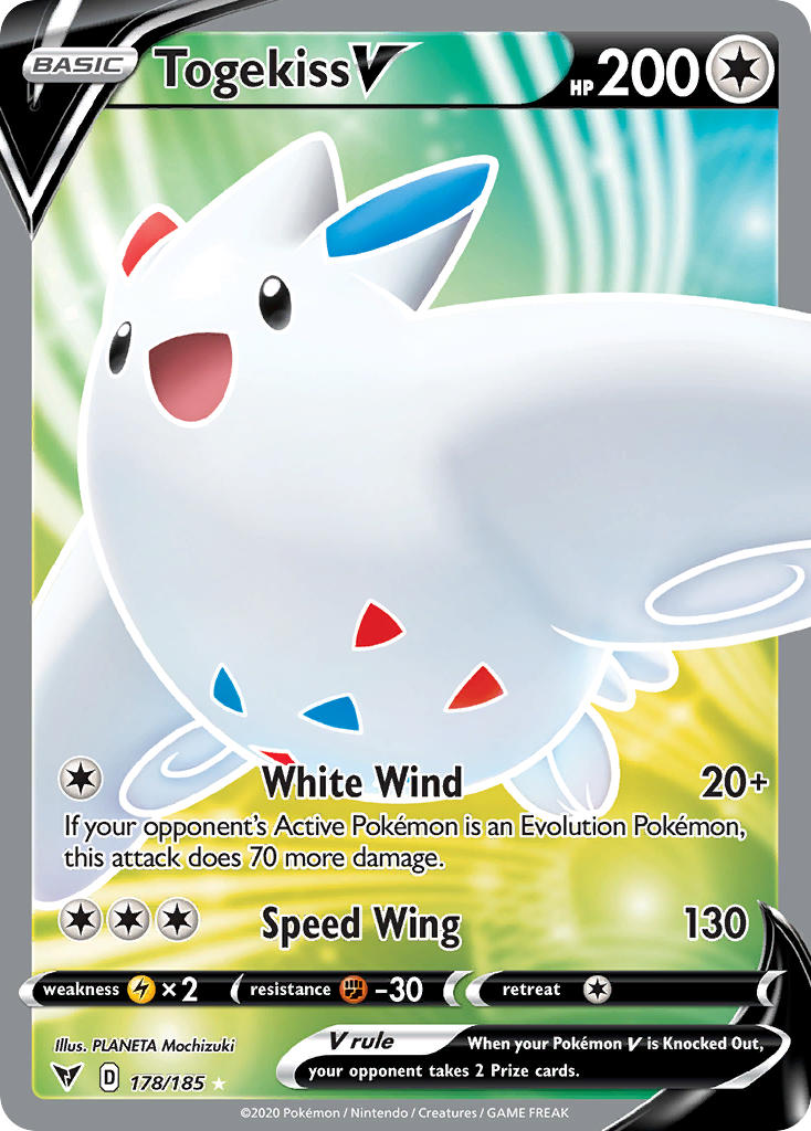 Togekiss V (178/185) [Sword & Shield: Vivid Voltage] - Card Brawlers | Quebec | Canada | Yu-Gi-Oh!