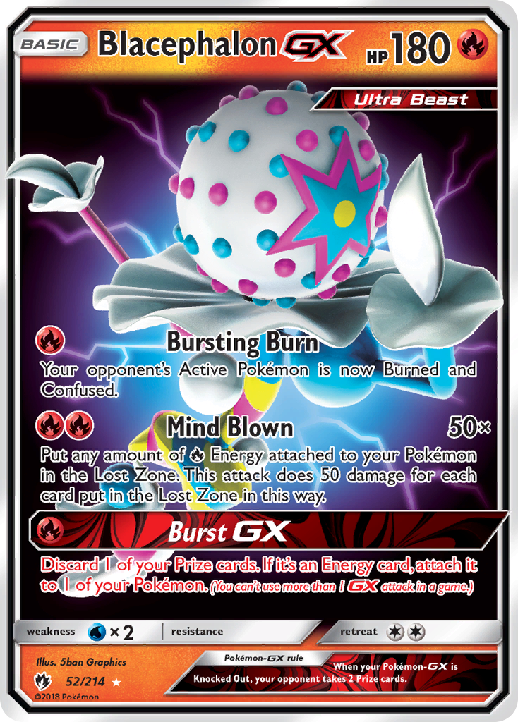 Blacephalon GX (52/214) [Sun & Moon: Lost Thunder] - Card Brawlers | Quebec | Canada | Yu-Gi-Oh!