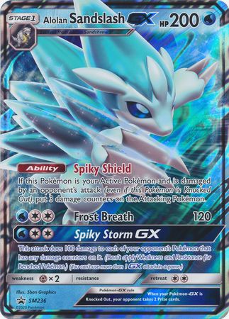 Alolan Sandslash GX (SM236) (Jumbo Card) [Sun & Moon: Black Star Promos] - Card Brawlers | Quebec | Canada | Yu-Gi-Oh!