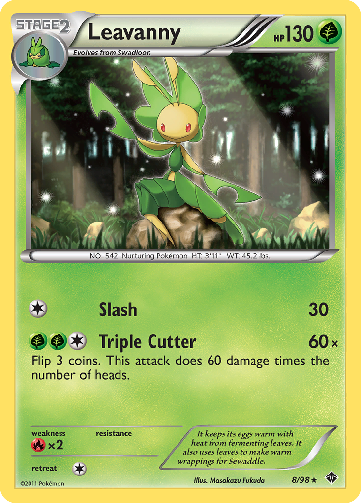 Leavanny (8/98) [Black & White: Emerging Powers] - Card Brawlers | Quebec | Canada | Yu-Gi-Oh!