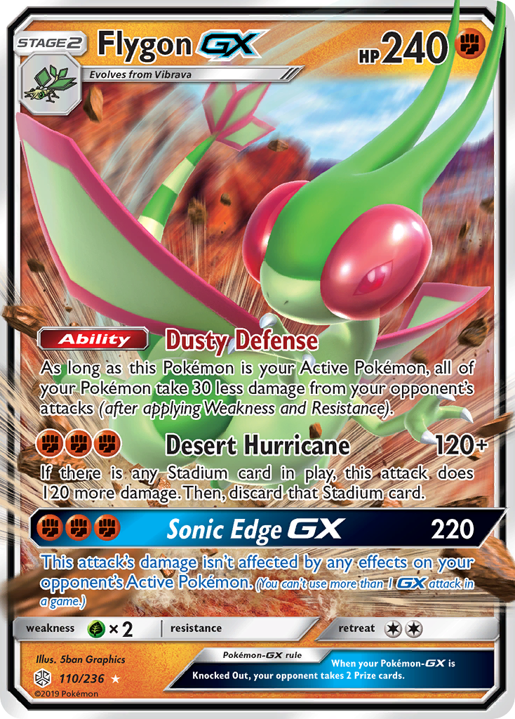 Flygon GX (110/236) [Sun & Moon: Cosmic Eclipse] - Card Brawlers | Quebec | Canada | Yu-Gi-Oh!