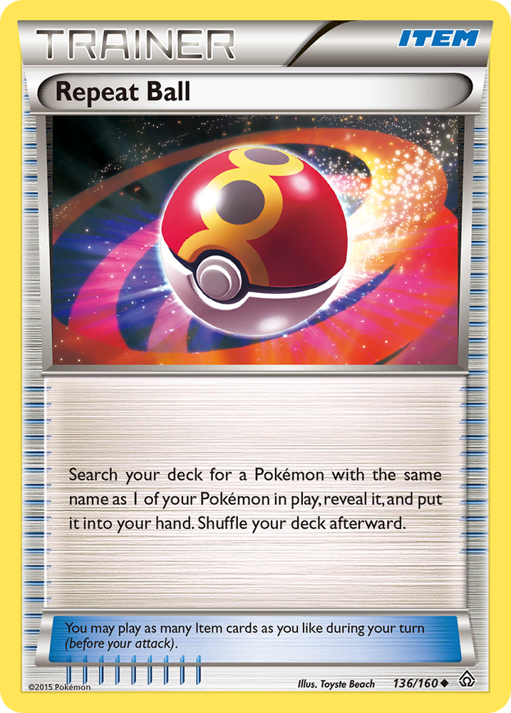 Repeat Ball (136/160) [XY: Primal Clash] - Card Brawlers | Quebec | Canada | Yu-Gi-Oh!