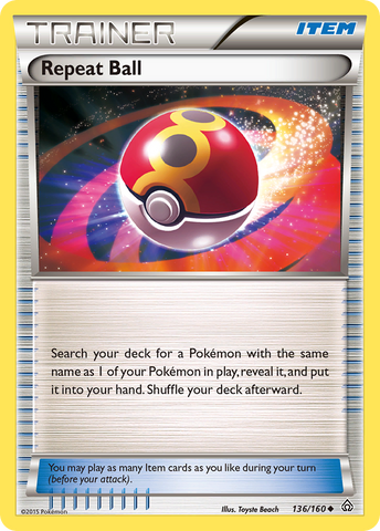 Repeat Ball (136/160) [XY: Primal Clash] - Card Brawlers | Quebec | Canada | Yu-Gi-Oh!