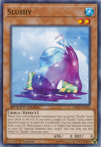 Slushy [SBAD-EN029] Common - Card Brawlers | Quebec | Canada | Yu-Gi-Oh!