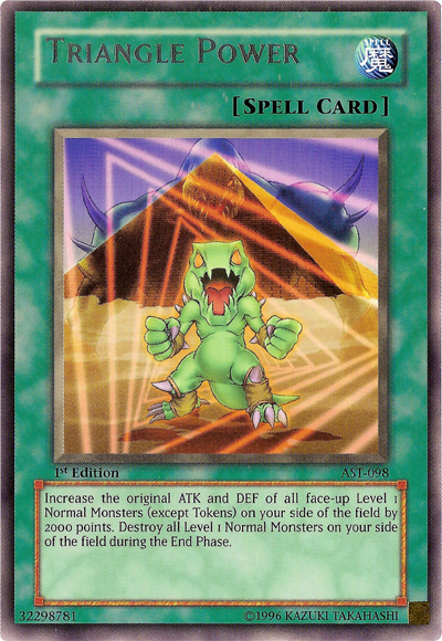 Triangle Power [AST-098] Rare - Yu-Gi-Oh! - Card Brawlers | Quebec | Canada |