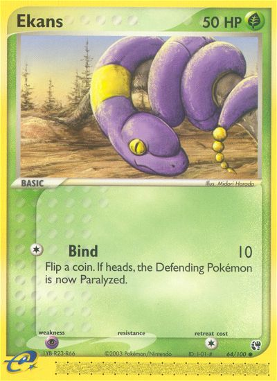 Ekans (64/100) [EX: Sandstorm] - Card Brawlers | Quebec | Canada | Yu-Gi-Oh!